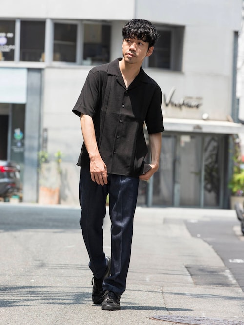 LIBEIRO コラボメンズスラックスパンツ Lサイズ LIBEIRO スラックス