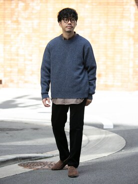 horiguchiさん（メンズ・172cm）の秋コーディネート