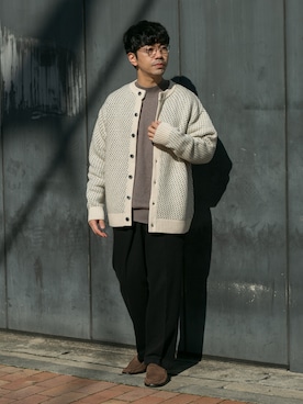 horiguchiさん（メンズ・172cm）の秋コーディネート