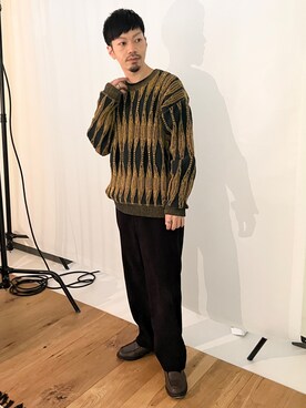 horiguchiさん（メンズ・172cm）の冬コーディネート
