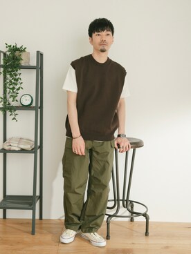 horiguchiさん（メンズ・172cm）の春コーディネート