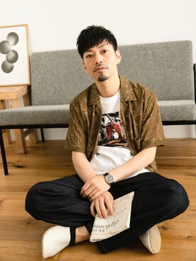 horiguchiさん（メンズ・172cm）の春コーディネート