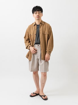 horiguchiさん（メンズ・172cm）の夏コーディネート