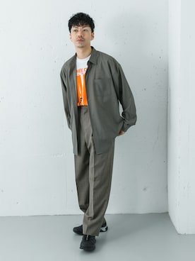 horiguchiさん（メンズ・172cm）の春コーディネート