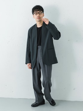 horiguchiさん（メンズ・172cm）の冬コーディネート