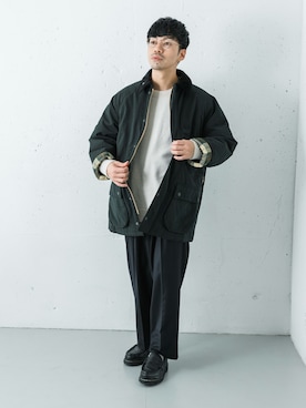 「アイテム（その他アウター）」を使った、horiguchiさん（メンズ・172cm・30代）の秋コーディネート