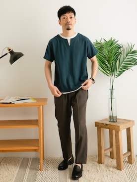 horiguchiさん（メンズ・172cm）の春コーディネート