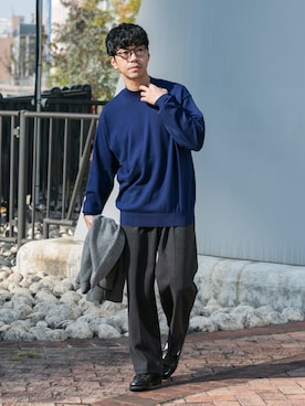 horiguchiさん（メンズ・172cm）の秋コーディネート