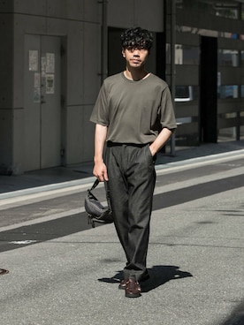 horiguchiさん（メンズ・172cm）の夏コーディネート