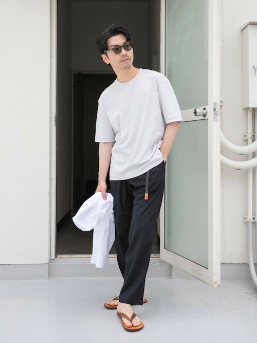別注』GRAMICCI ストレッチギャバテーパードパンツ（スラックス