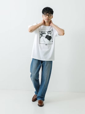 「URBAN RESEARCH（アーバンリサーチ）のアイテム（パンツ）」を使った、horiguchiさん（メンズ・172cm）の夏コーディネート