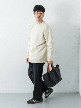 horiguchiさん（メンズ・172cm）の冬コーディネート