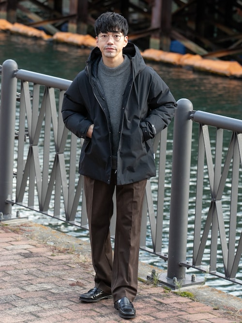 別注』+phenix WINDSTOPPER by GORE-TEX LABS ダウンジャケット