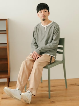 「レイアード」｜horiguchiさん（メンズ・172cm）の春コーディネート