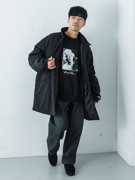 「アイテム（ジャケット/アウター）」を使った、horiguchiさん（メンズ・172cm）の秋コーディネート