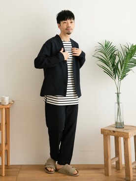 「FUDGEBOYのトラッドスタイル」｜「アイテム（その他）」を使った、horiguchiさん（メンズ・172cm）の春コーディネート