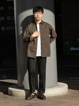 horiguchiさん（メンズ・172cm）の春コーディネート