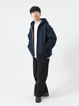 「URBAN RESEARCH（アーバンリサーチ）の『26-31サイズ』『別注』adidas×URBAN RESEARCH　TOBACCO（スニーカー、グレー系）」を使った、horiguchiさん（メンズ・172cm）の秋コーディネート