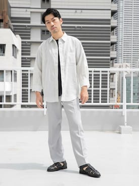 horiguchiさん（メンズ・172cm）の春コーディネート