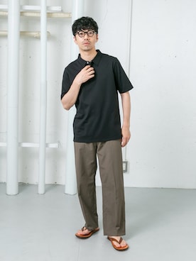 horiguchiさん（メンズ・172cm）の夏コーディネート