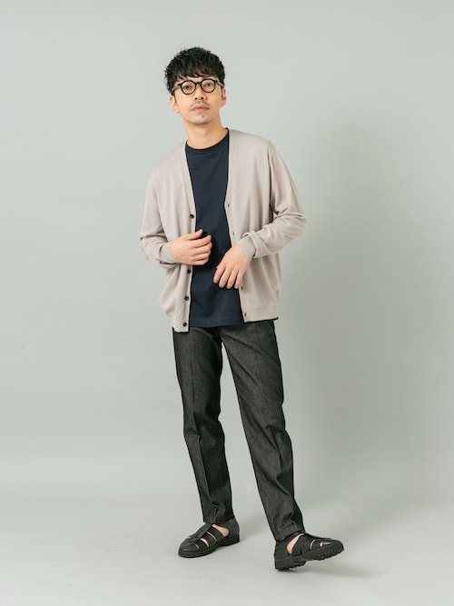 XLサイズあり』デニムスラックスパンツ（デニムパンツ）｜URBAN