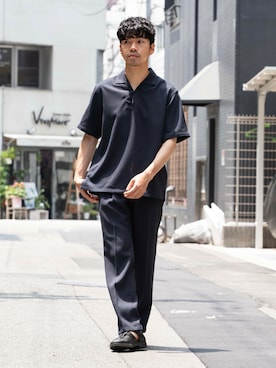 horiguchiさん（メンズ・172cm）の夏コーディネート