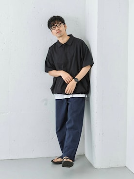 「URBAN RESEARCH（アーバンリサーチ）のアイテム」を使った、horiguchiさん（メンズ・172cm）の夏コーディネート