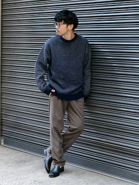 horiguchiさん（メンズ・172cm）の秋コーディネート
