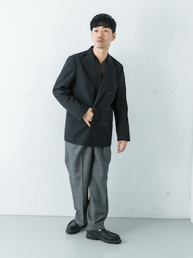 「アイテム（その他アウター）」を使った、horiguchiさん（メンズ・172cm・30代）の秋コーディネート