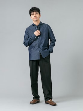 horiguchiさん(メンズ・172cm)の秋コーディネート