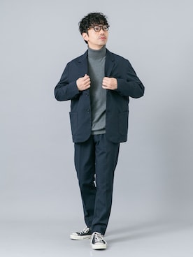 horiguchiさん（メンズ・172cm）の秋コーディネート