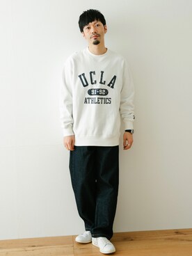 「アーバンリサーチ」｜「アイテム（その他）」を使った、horiguchiさん（メンズ・172cm）の冬コーディネート