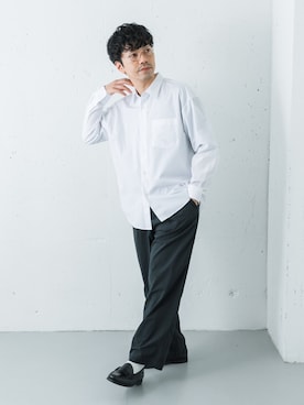 horiguchiさん（メンズ・172cm）の冬コーディネート