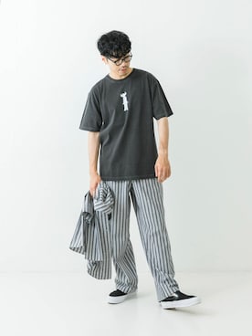 horiguchiさん（メンズ・172cm）の夏コーディネート