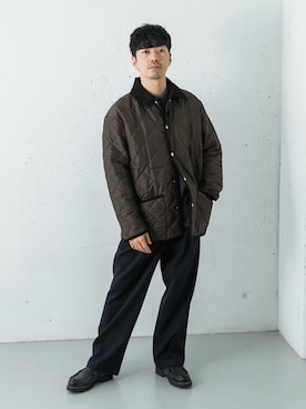 「冬の注目アウター」｜horiguchiさん（メンズ・172cm）の秋コーディネート