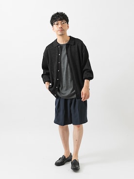 horiguchiさん（メンズ・172cm）の夏コーディネート