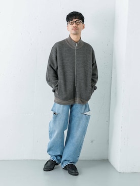 「URBAN RESEARCH（アーバンリサーチ）のアイテム（ローファー）」を使った、horiguchiさん（メンズ・172cm）の夏コーディネート