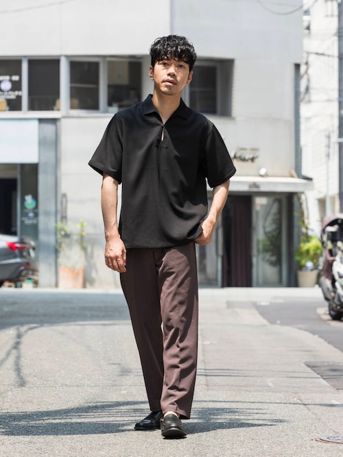 セール】『WEB限定』『セットアップ対応』パナマ風スキッパー