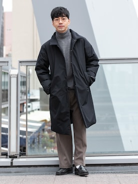「シンプルコーデ」｜horiguchiさん（メンズ・172cm・30代）の冬コーディネート