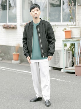 horiguchiさん（メンズ・172cm）の冬コーディネート