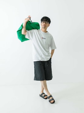 horiguchiさん（メンズ・172cm）の夏コーディネート