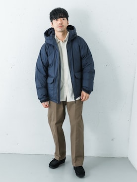 「アイテム（チノパンツ）」を使った、horiguchiさん（メンズ・172cm）の秋コーディネート