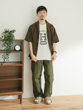 horiguchiさん（メンズ・172cm）の春コーディネート