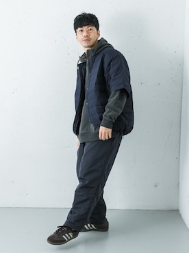 「アイテム（スニーカー）」を使った、horiguchiさん（メンズ・172cm・30代）の秋コーディネート