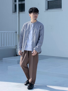 horiguchiさん(メンズ・172cm)の春コーディネート