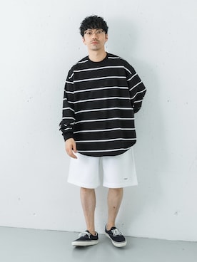 horiguchiさん（メンズ・172cm）の夏コーディネート