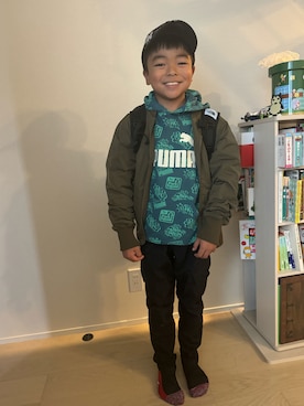 Ma さん（キッズ・133cm）の秋コーディネート