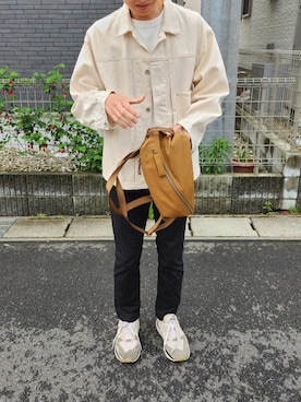 「NOLLEY’S（ノーリーズ）のアイテム」を使った、Ma さん（メンズ・174cm）の春コーディネート