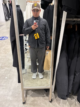 「アイテム（財布）」を使った、てーしろうさん（メンズ・164cm）の秋コーディネート