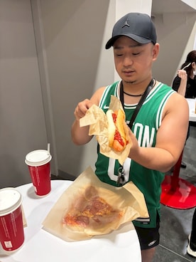 「アイテム（キーケース/キーアクセサリー）」を使った、てーしろうさん（メンズ・164cm）の夏コーディネート